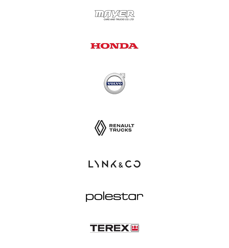 Mayer Cars and Trucks logo showcase