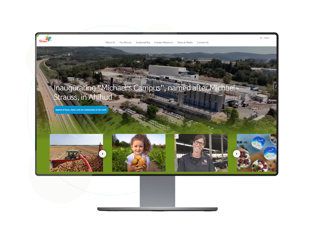 Strauss Group customer story - managing and monitoring lead flow with Leader